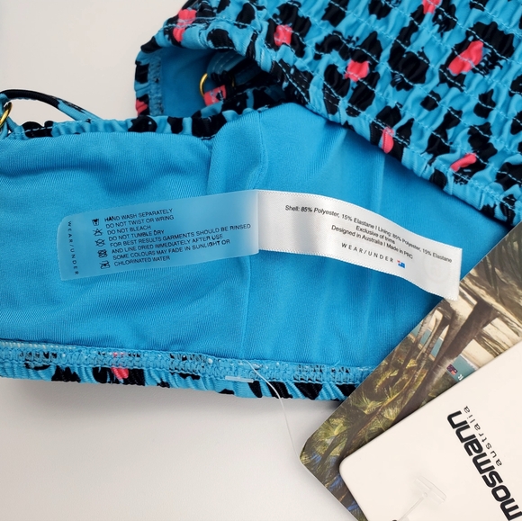 Mosmann Australia Women's Ribbed Havana Bikini Set NWT (AC14) - Picture 8 of 8